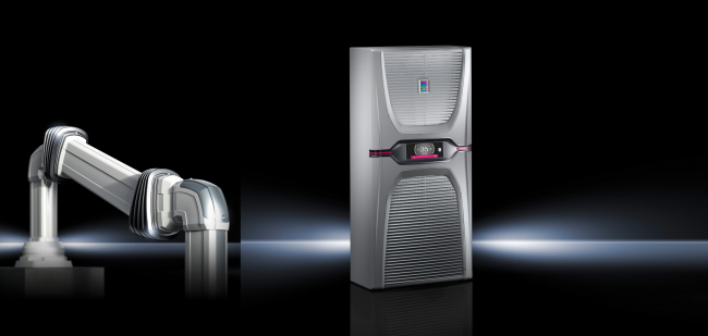 (좌)높이 조절형 서포트 섹션, (우)Blue e+ 1.6kW 냉각장치