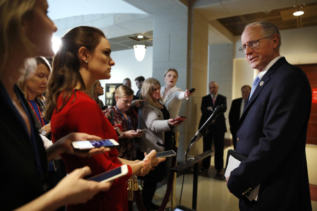 Rep. Mike Conaway (right), R-Texas (AP-Yonhap)