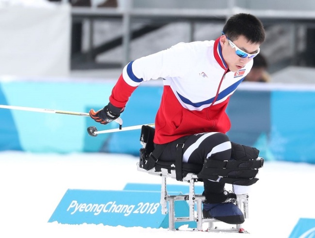 North Korean sit skier Kim Jong-hyon (Yonhap)