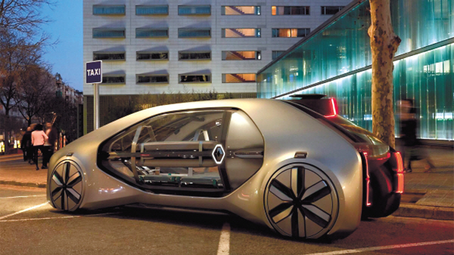 메르세데스-AMG GT 4 도어 쿠페.   쌍용자동차 e-SIV.   르노그룹 이지고(EZ-GO).  [제공=메르세데스-벤츠·쌍용자동차·르노그룹]