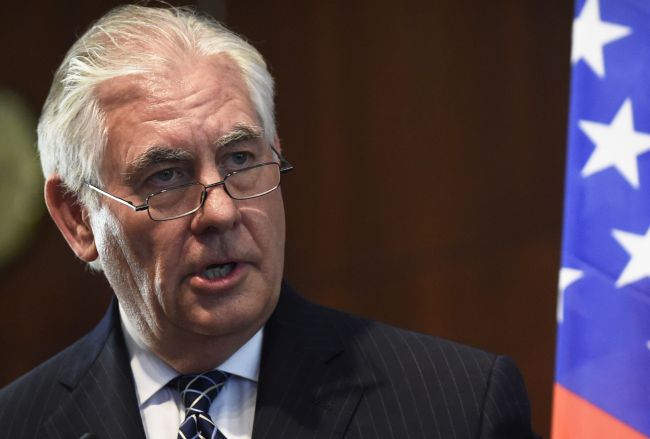 US Secretary of State Rex Tillerson. Yonhap