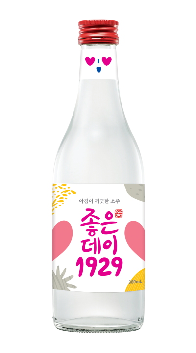무학 좋은데이 1929 ‘러브 에디션’ 한정판 이미지