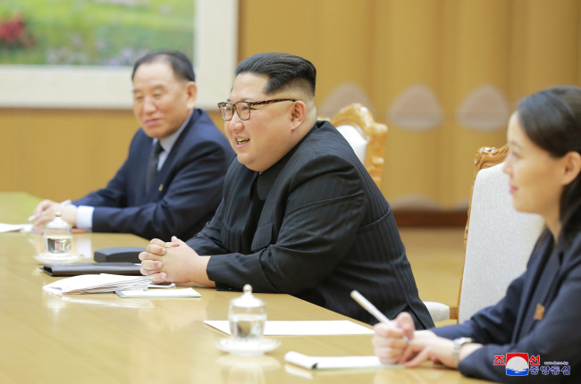 North Korea's leader Kim Jong-un. Yonhap