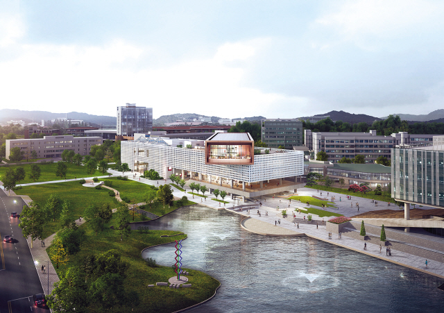 학생들의 창의력 계발을 위해 신축된 학술문화관 조감도 [제공=KAIST]