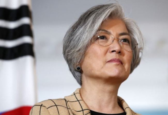 South Korean Foreign Minister Kang Kyung-wha. (AP-Yonhap)