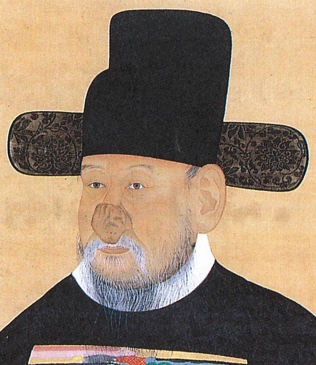 A portrait of a high government official named Hong-jin shows a symptom of rhinophyma, a condition that causes the development of a large, bulbous nose. (Nulwa)