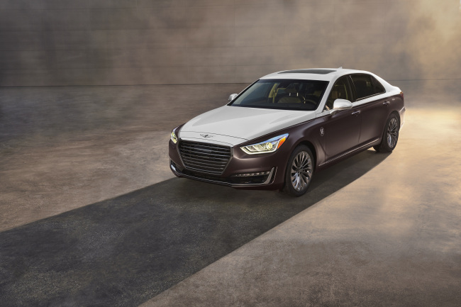 Special edition of Genesis G90 unveiled in Los Angeles earlier this month (Hyundai Motor)