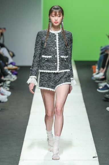 A model walks the runway for The Centaur. (Seoul Design Foundation)