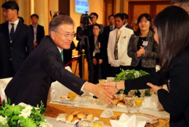 South Korean President Moon Jae-in (Yonhap)