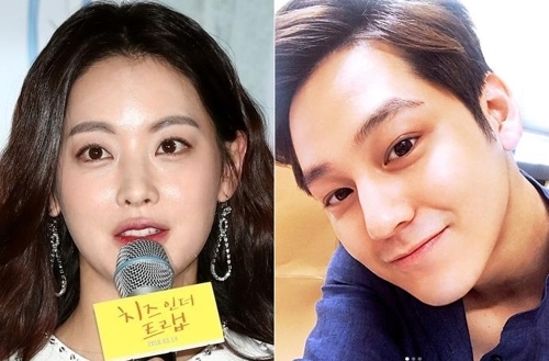 오연서(왼쪽)·김범 [연합뉴스 자료사진·김범 인스타그램]