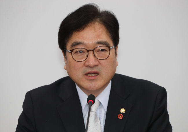 더불어민주당 우원식 원내대표(사진=연합뉴스)
더불어민주당 우원식 원내대표(사진=연합뉴스)