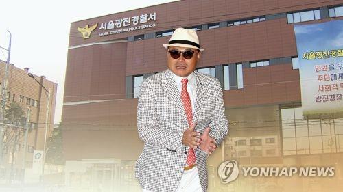 성폭행 의혹으로 경찰 수사받는 가수 김흥국 [연합뉴스 자료사진]