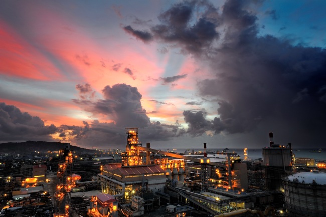 View of Krakatau Posco, Indonesia(Posco)