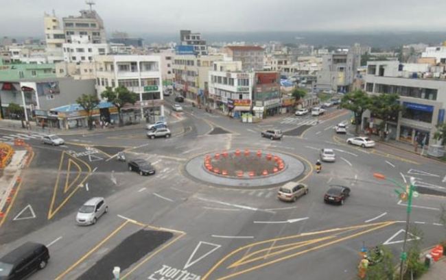 Dongmun Rotary in Seogwipo, Jeju Island (Yonhap)