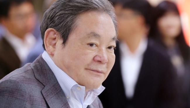 Lee Kun-hee (Yonhap)