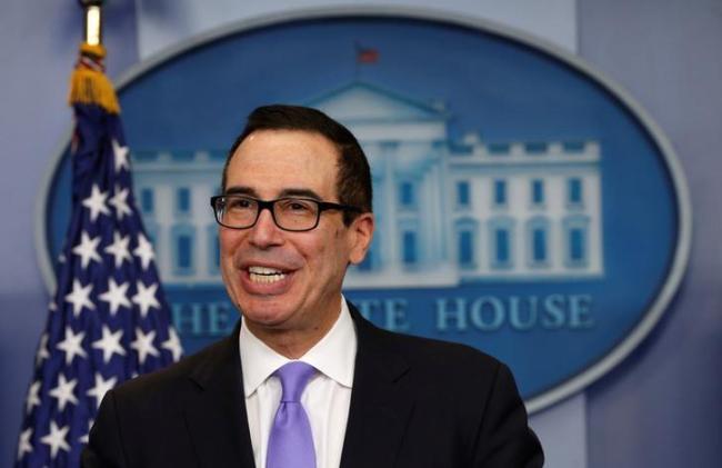 US Treasury Secretary Steven Mnuchin (Reuters)