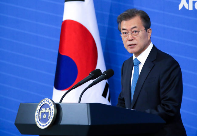 President Moon Jae-in (Yonhap)