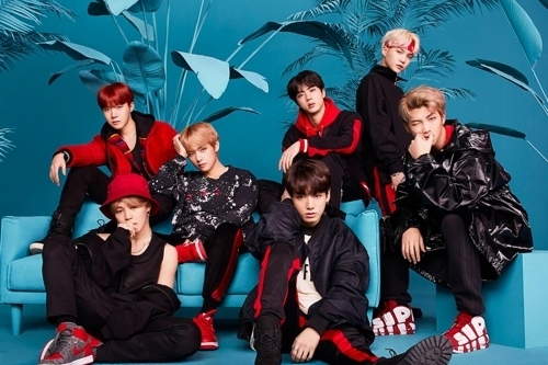 A publicity file photo of K-pop act BTS provided by Big Hit Entertainment (Yonhap)