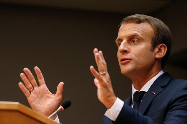 French President Emmanuel Macron (Reuters)