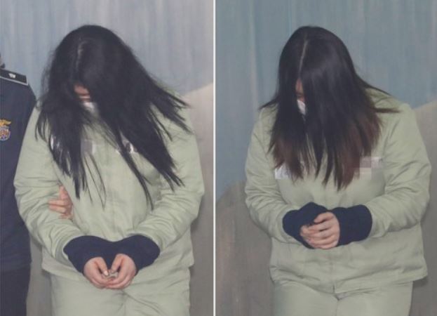 This composite photo filed Dec. 20, 2017, shows the accomplice surnamed Park (left) and kidnapper Kim who a court found participated in the abduction and murder of an 8-year-old in Incheon in 2017. (Yonhap)