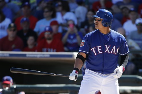 Texas Rangers outfielder Choo Shin-soo (AP)