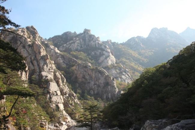 Mount Kumgang on North Korea's east coast. (Yonhap)