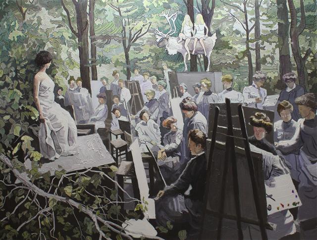 윤상윤, twelve,116×91cm,
oil on canvas, 2018
[제공=갤러리조선]