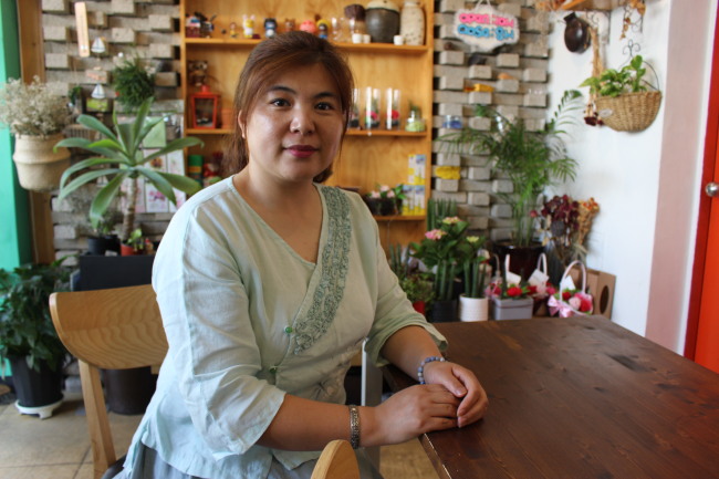 Wang Kena (Jo He-rim/The Korea Herald)