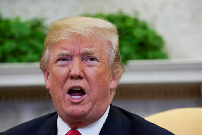 US President Donald Trump (Reuters-Yonhap)