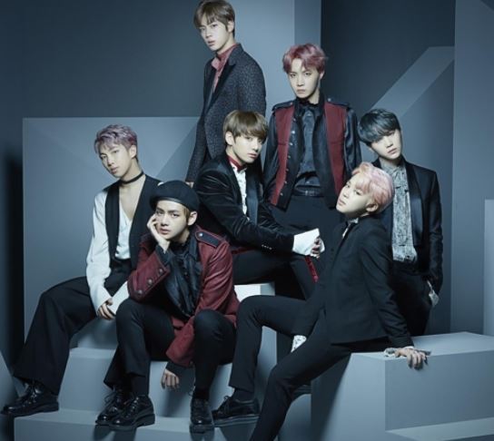 A publicity photo of South Korea boy band BTS, provided by Big Hit Entertainment (Yonhap)