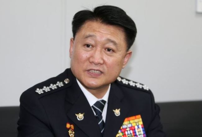 National Police Agency Commissioner Lee Cheol-seong (Yonhap)