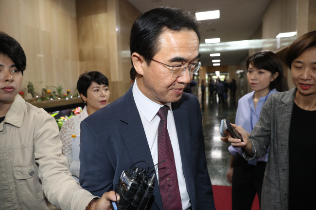 Unification Minister Cho Myoung-gyon (Yonhap)