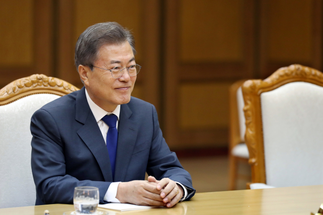 Moon Jae-in (Yonhap)