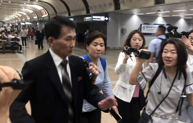 North Korean diplomat Choe Kang Il (Yonhap)