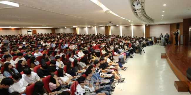 한 대학교 입시설명회 자료사진. [헤럴드경제DB]