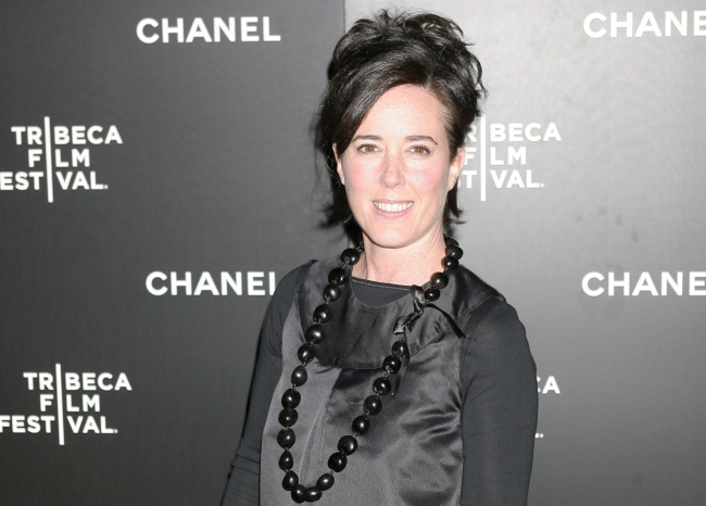 US fashion designer Kate Spade(EPA-Yonhap)