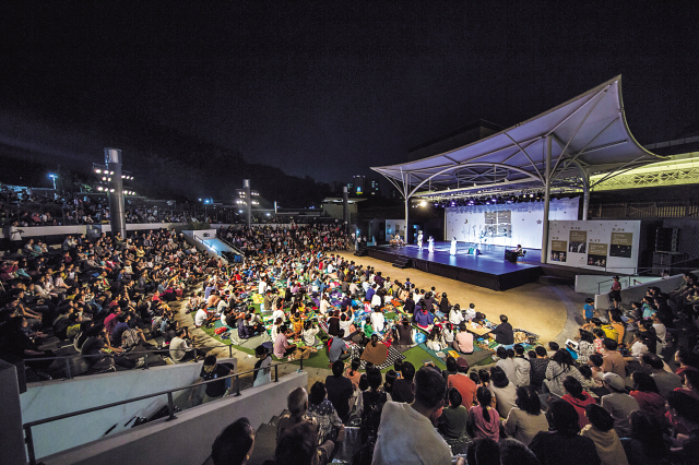 국악야외콘서트 우면산 별밤축체 장면
[제공=국립국악원]