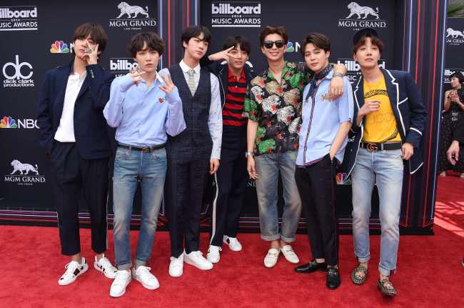 BTS (AFP-Yonhap)