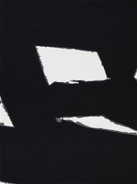 김정환, 묵음(默吟)17-04-30, 130.5×97㎝, Chinese ink Silica Sand Korean Paper mounted on Canvas, 2017