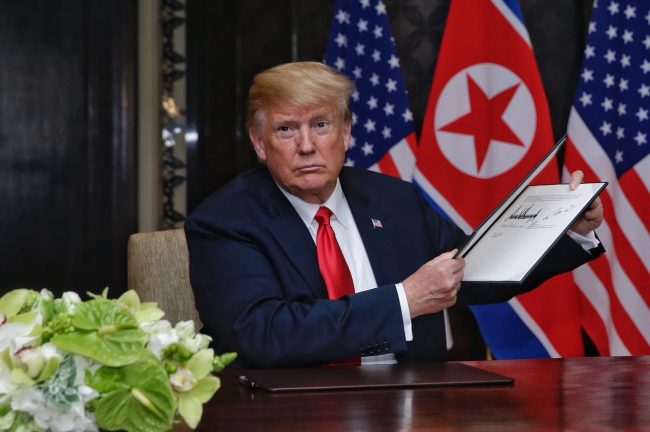 US President Donald Trump. Yonhap