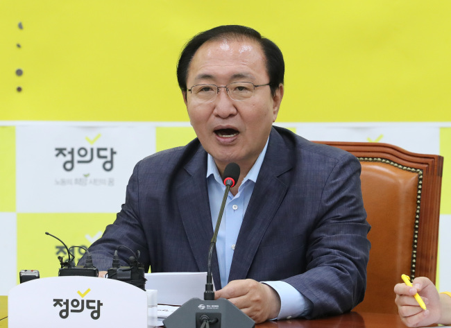 노회찬 정의당 원내대표 (사진=연합뉴스)