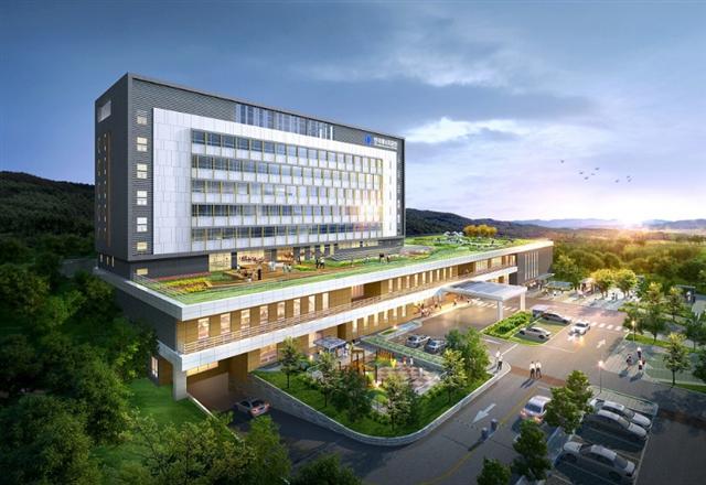 한국에너지공단 울산 신사옥 석경투시도