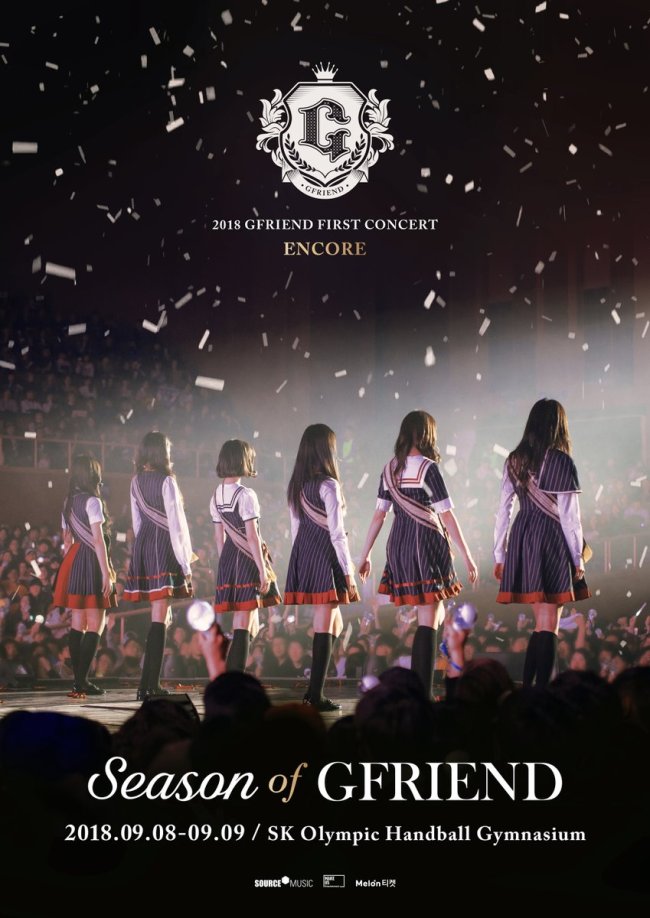 K-POP+アジア GFRIEND poster GFriend - 1st Concert 'Season of GFriend' (Poster) : r/kpop