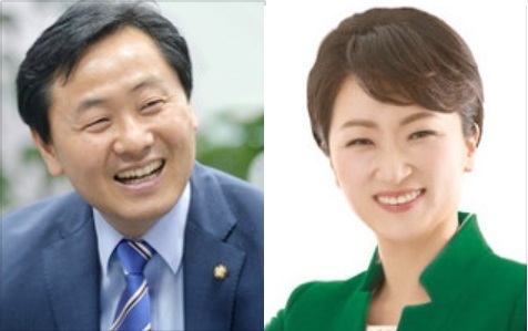 바른미래당 김관영(좌), 이언주(우) 의원
바른미래당 김관영(좌), 이언주(우) 의원