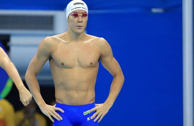 South Korea’s top swimmer Park Tae-hwan. (Reuters)