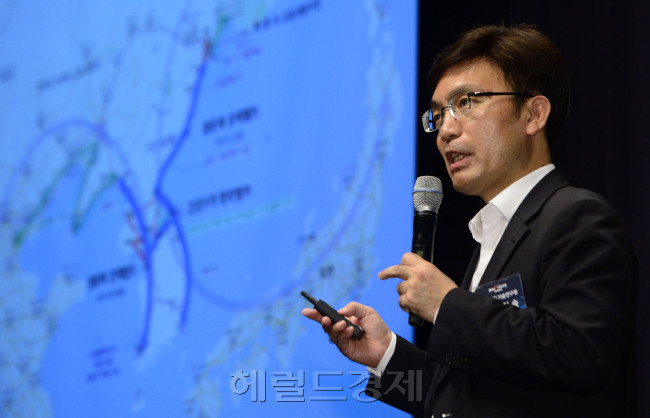 나희승 한국철도기술연구원장 [박해묵 기자 / mook@heraldcorp.com]