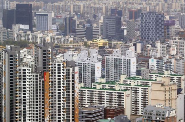Apartment complexes in Gangnam-gu, Seoul (Yonhap)