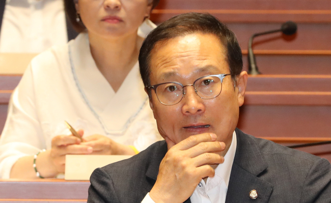 더불어민주당 홍영표 원내대표 (사진=연합뉴스)