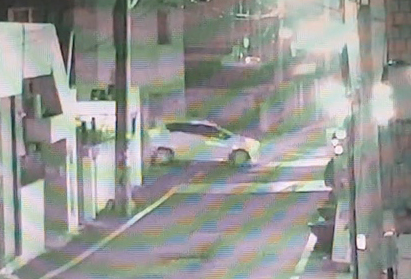 Surveillance footage shows a car, registered in the man's name, leaving the house at 1:20 a.m. on March 21. (Yonhap)