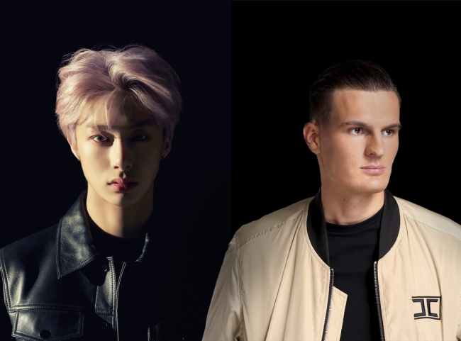 Hyungwon of Monsta X and Jimmy Clash (Starship Entertainment)